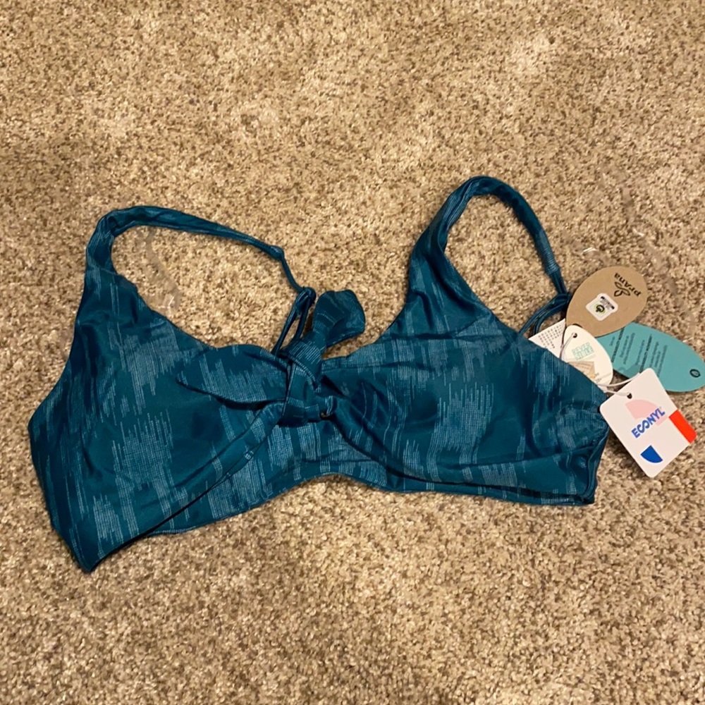 Sporty Prana swim top. Removable inserts. Brand new with tags.